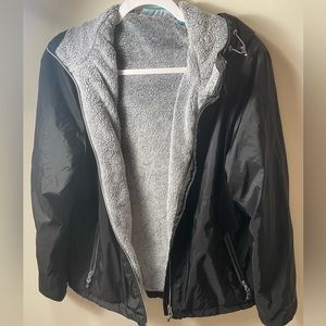 Rain Jacket with Fur